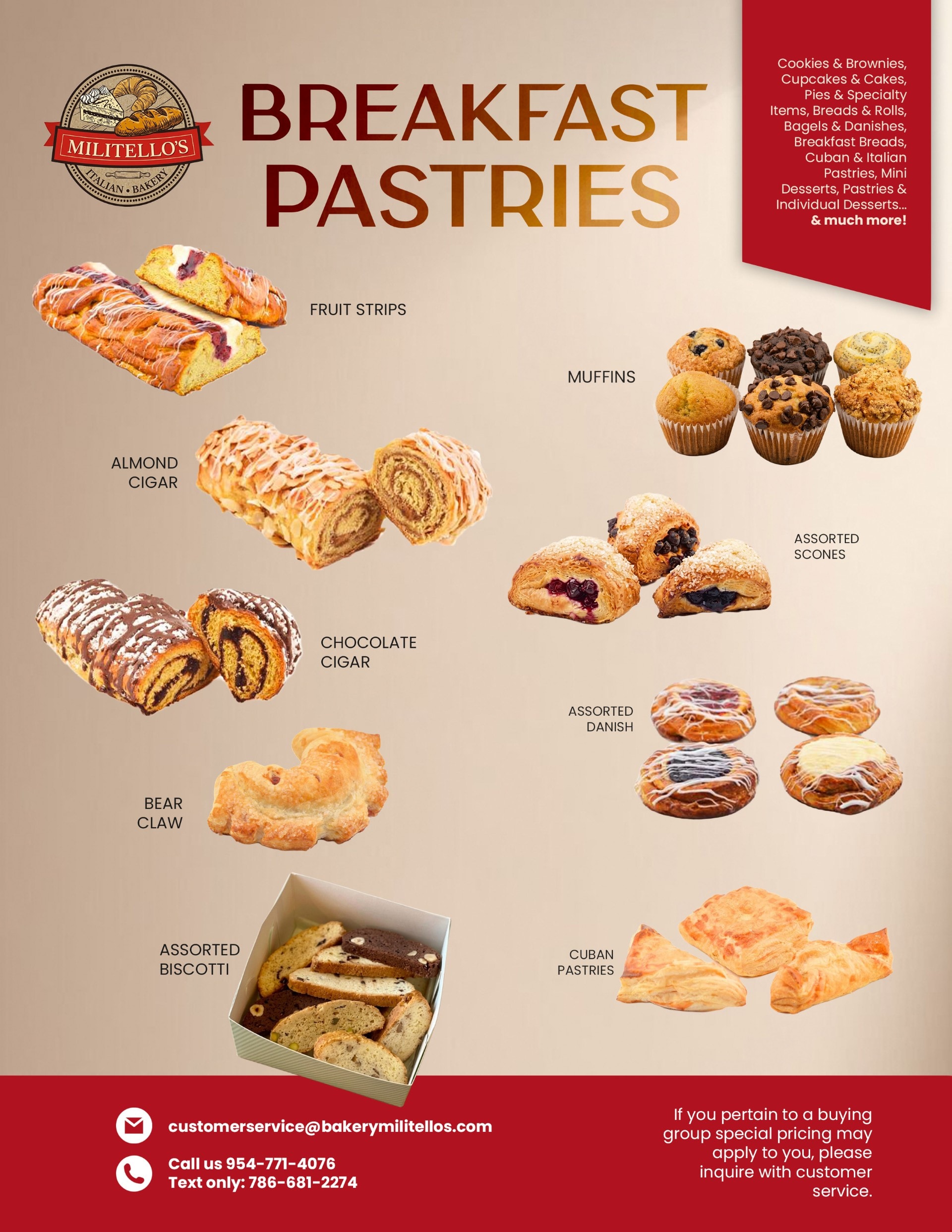 Breakfast Pastries