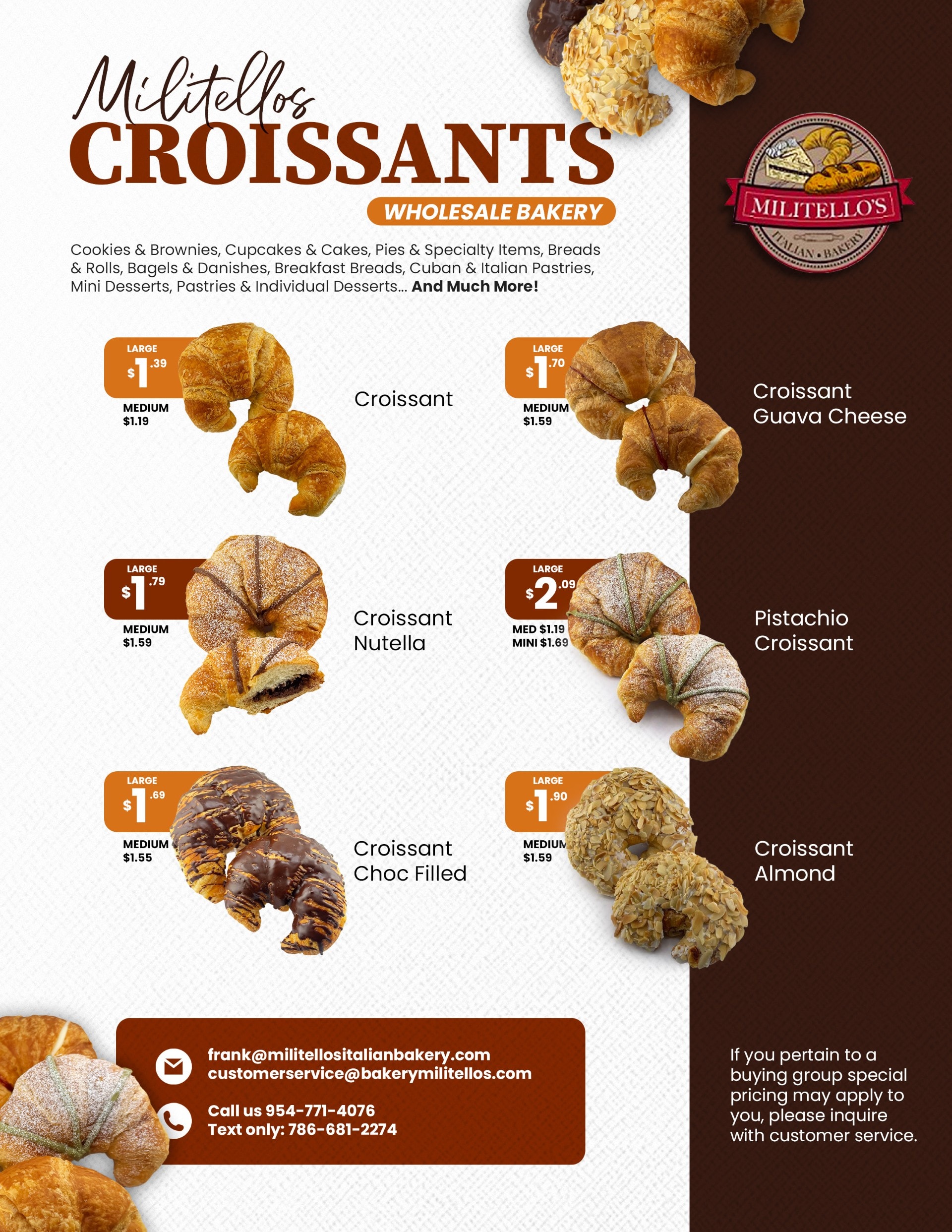 Croissants – Wholesale Bakery